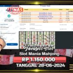 BUKTI JACKPOT SLOT MANIA MAHJONG TERPERCAYA DI INDONESIA TGL 28-06-2024