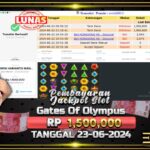 BUKTI JACKPOT SLOT GATES OF OLYMPUS TERPERCAYA DI INDONESIA TGL 23-06-2024