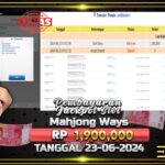 BUKTI JACKPOT SLOT MAHJONG WAYS  TERPERCAYA DI INDONESIA TGL 23-06-2024