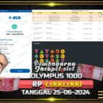 BUKTI JACKPOT SLOT GATES OF OLYMPUS 1000 TERPERCAYA DI INDONESIA TGL 25-06-2024