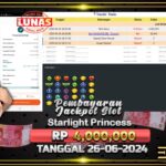 BUKTI JACKPOT SLOT STARLIGHT PRINCESS TERPERCAYA DI INDONESIA TGL 26-06-2024