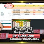 BUKTI JACKPOT SLOT MAHJONG WINS 2 TERPERCAYA DI INDONESIA TGL 09-07-2024