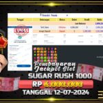 BUKTI JACKPOT SLOT SUGAR RUSH 1000 TERPERCAYA DI INDONESIA TGL 12-07-2024