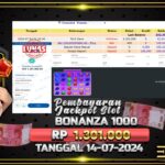 BUKTI JACKPOT SLOT SWEET BONANZA 1000 TERPERCAYA DI INDONESIA TGL 14-07-2024