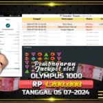 BUKTI JACKPOT SLOT GATES OF OLYMPUS 1000 TERPERCAYA DI INDONESIA TGL 05-07-2024