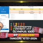 BUKTI JACKPOT SLOT GATES OF OLYMPUS 1000 TERPERCAYA DI INDONESIA TGL 10-07-2024