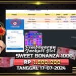 BUKTI JACKPOT SLOT SWEET BONANZA 1000 TERPERCAYA DI INDONESIA TGL 17-07-2024